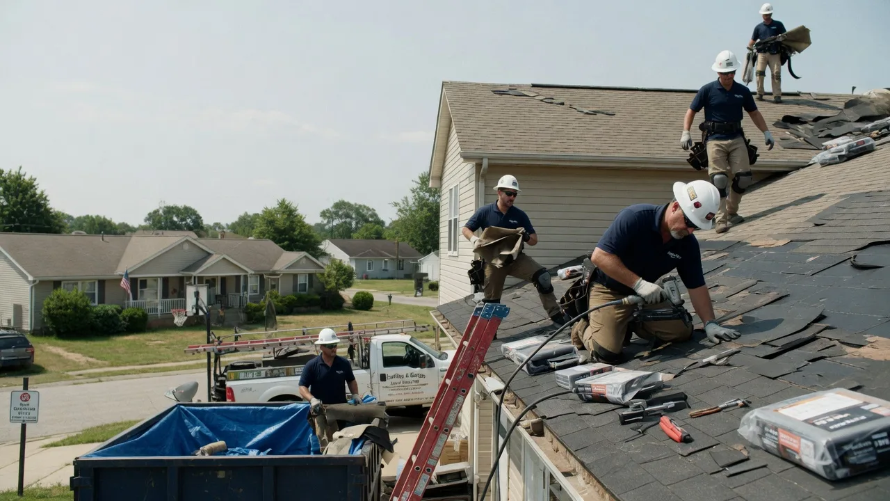 Roof Replacement in Harrodsburg, IN near me